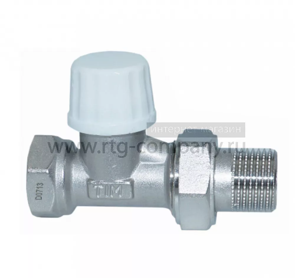 Клапан термостатический прямой 1/2" (RVD506.02) TIM